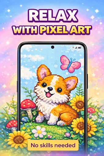 Coloring by Numbers - Pix Draw screenshot 1