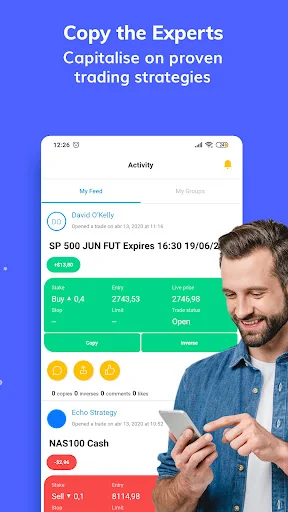 AvaSocial: Copy Trading App screenshot 1
