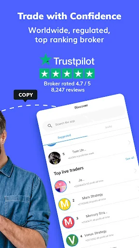 AvaSocial: Copy Trading App screenshot 2