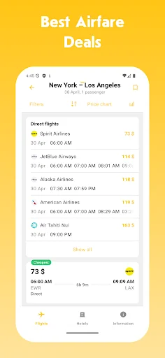 Aviasurf — cheap flights screenshot 1