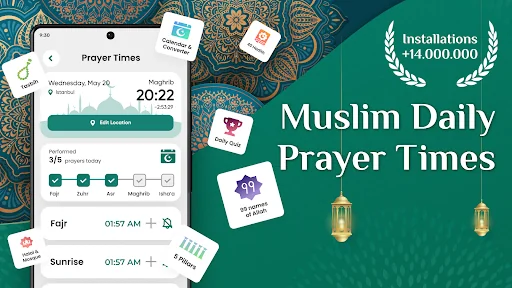 Prayer Times - Azan Pro Muslim