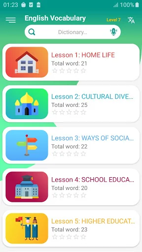 English vocabulary daily