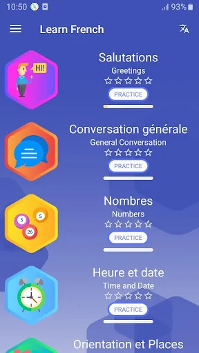 Learn French daily