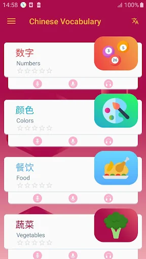 Chinese Vocabulary