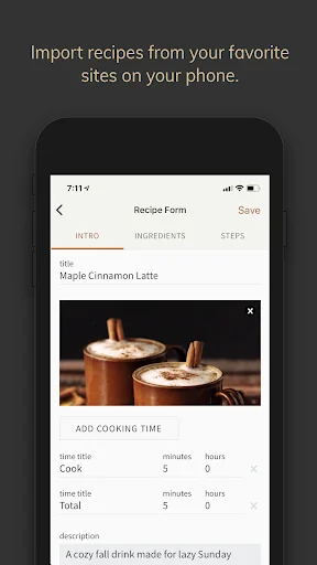 Saffron: Your Digital Cookbook