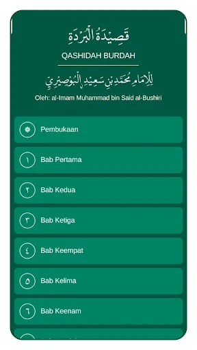Burdah Al Madih dan Terjemah