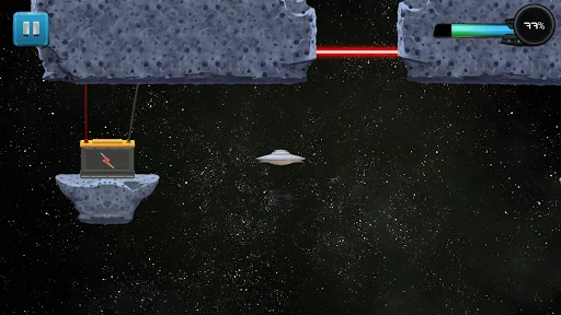 UFO Lander: flying saucer game screenshot 2