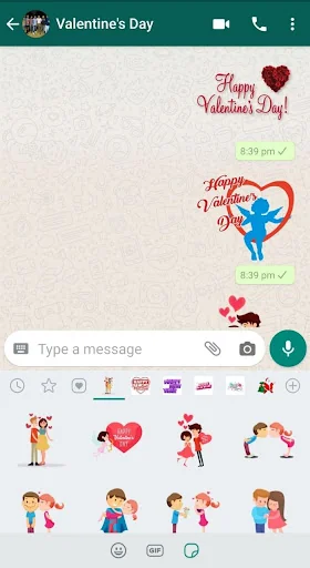 Valentine’s Day Stickers screenshot 1