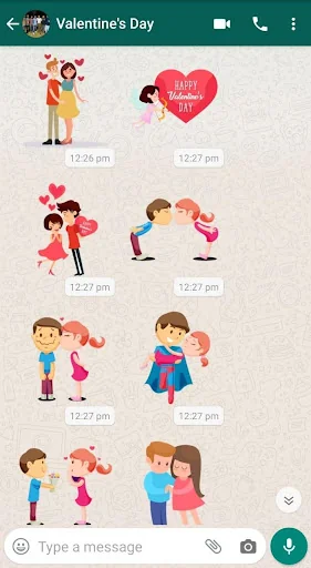 Valentine’s Day Stickers screenshot 2