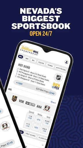 William Hill Nevada Sportsbook screenshot 2