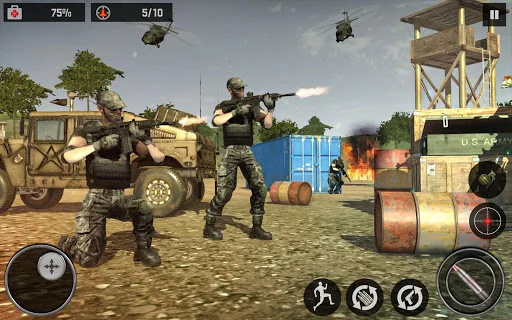 Frontline Army: FPS Gun Games