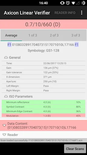 Axicon Linear Verifier