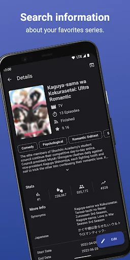 MoeList - MyAnimeList Client screenshot 3