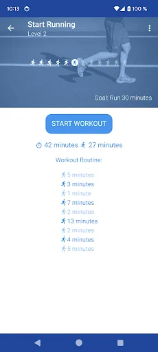Start Running. Zero to 5K screenshot 2