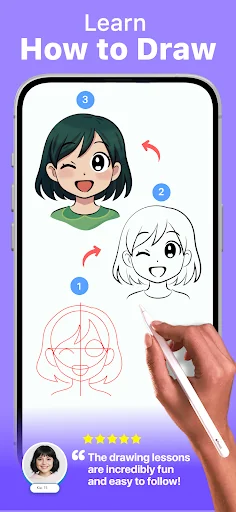 Drawing Desk: Learn to Draw screenshot 1
