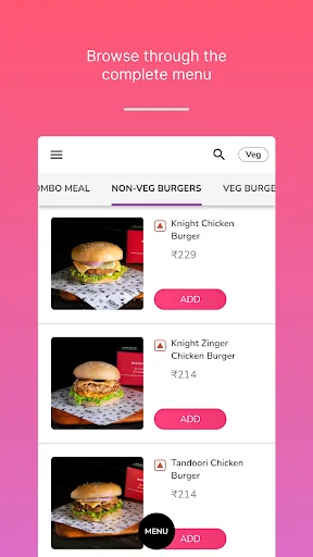 Knight Bite - Order Online screenshot 2
