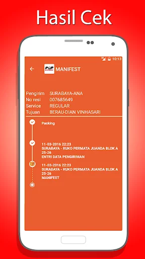 Cek Resi dan Ongkir Kiriman screenshot 3