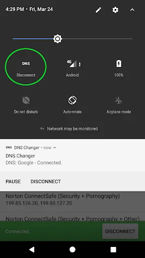DNS Changer - Lilly screenshot 3