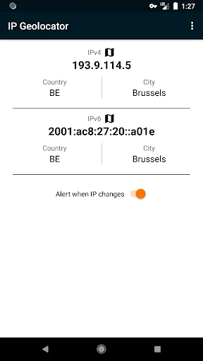 IP Address & Geolocation (IPv4 screenshot 1