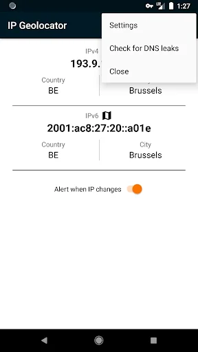 IP Address & Geolocation (IPv4 screenshot 3