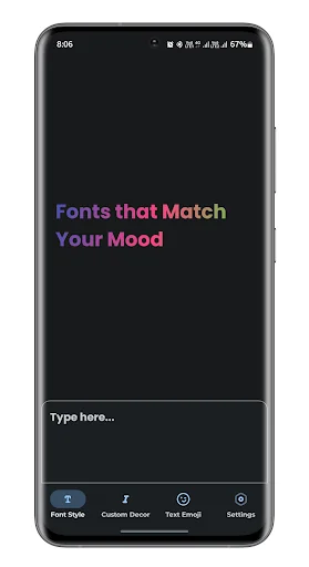 Font Style AI: text & emoji screenshot 1