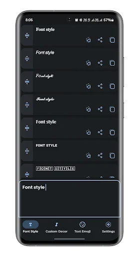 Font Style AI: text & emoji screenshot 2
