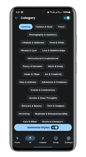 Font Style AI: text & emoji screenshot 4