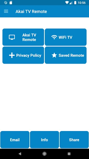 Akai TV Remote Control