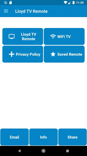 Lloyd TV Remote Control