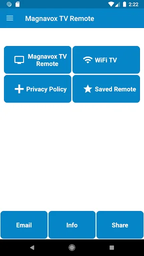 Magnavox TV Remote Control