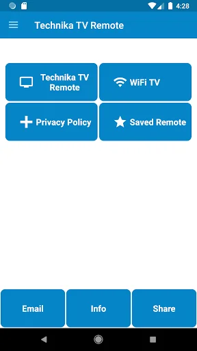 Technika TV Remote Control