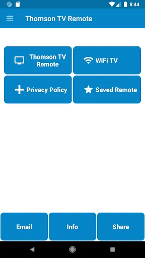 Thomson TV Remote Control screenshot 1