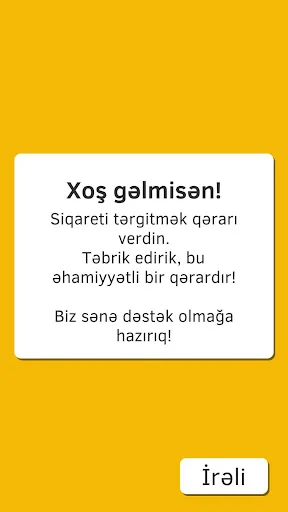 Tütündən imtina et