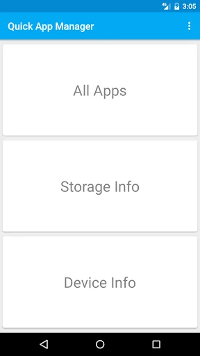Quick App Manager
