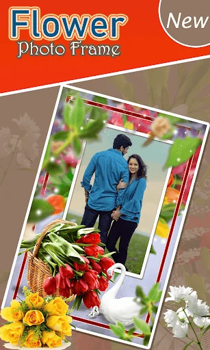 Flower Photo Frame