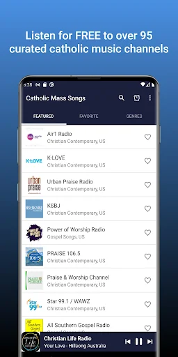 Catholic Mass Songs screenshot 1