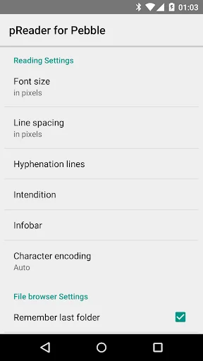 pReader for Pebble screenshot 4