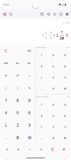 Fraction Calculator & Solver
