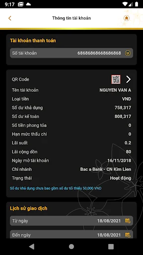 BAC A BANK Mobile Banking screenshot 4