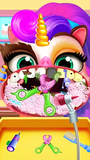 Kitty Dentist Doctor Game