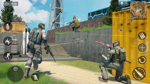 Immortal Squad FPS Gun Shooter screenshot 4