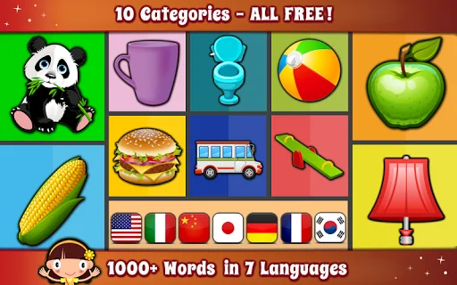 Word learning for Baby Games
