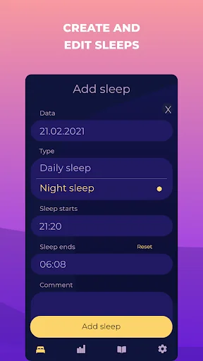 Baby sleep diary - tracker screenshot 3