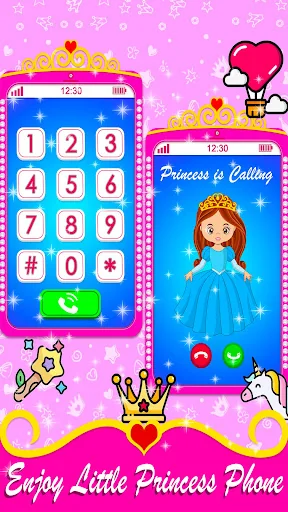 princess toy phone