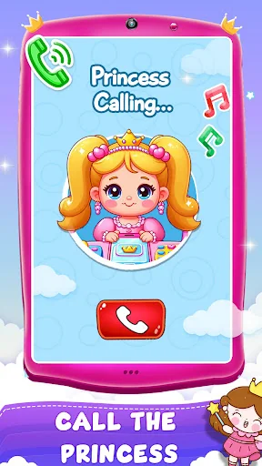 Princess Phone Game for Girls screenshot 2