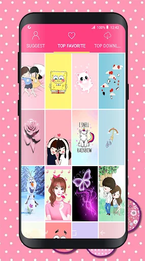 Girly Wallpapers  Lock Screen screenshot 2