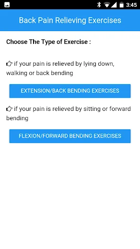 Back Pain Relieving Exercises screenshot 4