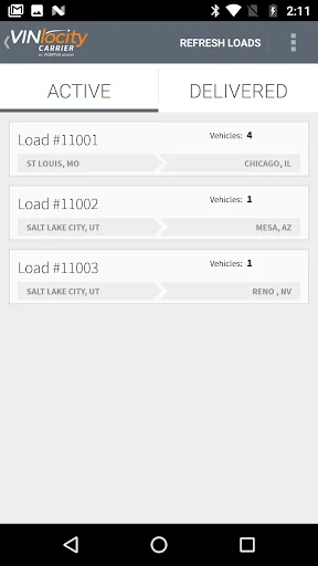 VINlocity Carrier screenshot 1