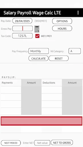 Salary Payroll Calculator