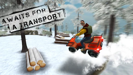 4x4 ATV Winter screenshot 2